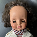 Vintage Furga Italy 20" Doll With Green Eyes, 1970's