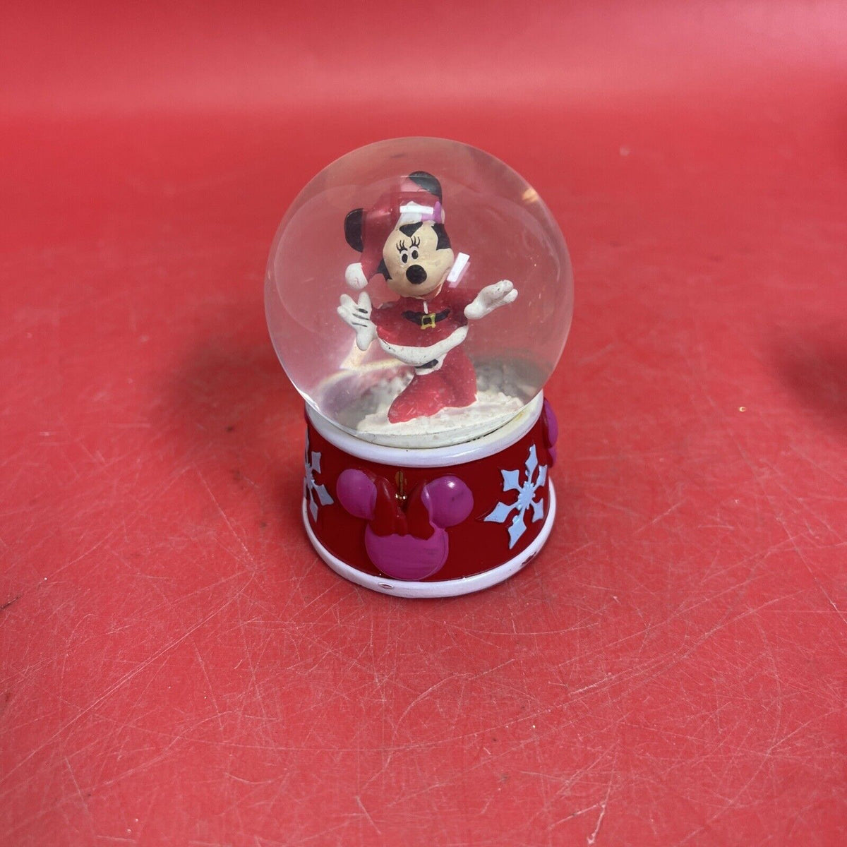 Disney Tinker Bell Winter Magic Holiday Merry Christmas Snow Globe Lot 5