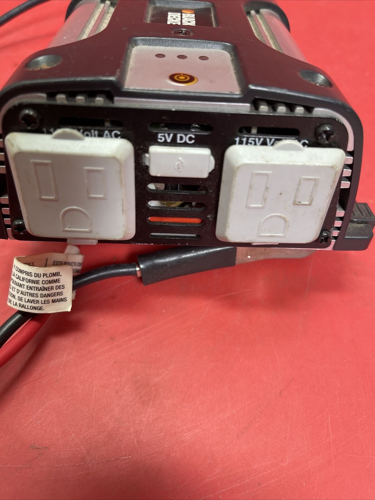 Black & Decker Power Inverter 400 watt P1400AB Type 2
