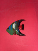 Vintage hand painted wood carved tropical fish Lot 4