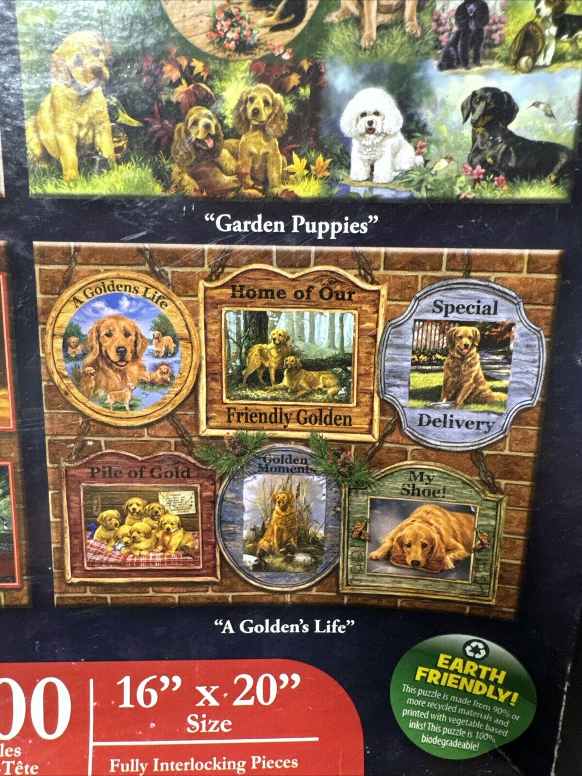 The Art Of Linda Pickens Best Friends Dog Puzzle Collection 4-500 Piece Puzzles