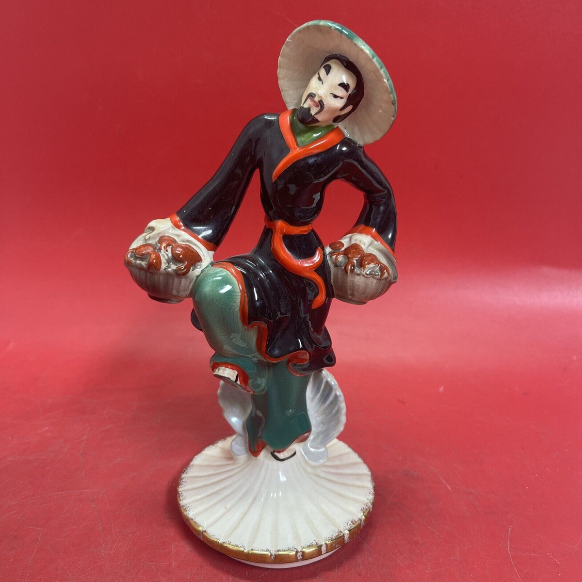 Vintage  Japanese Shell Vendor & Lobster Vendor By Barbara Baldwin