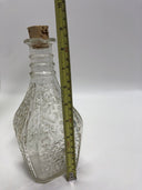 Vintage Glass Liquor Decanter with Stopper