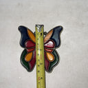 Vintage Lot Flower Theme 7 Pc Leaded Stained Glass Handmade Sun Catchers