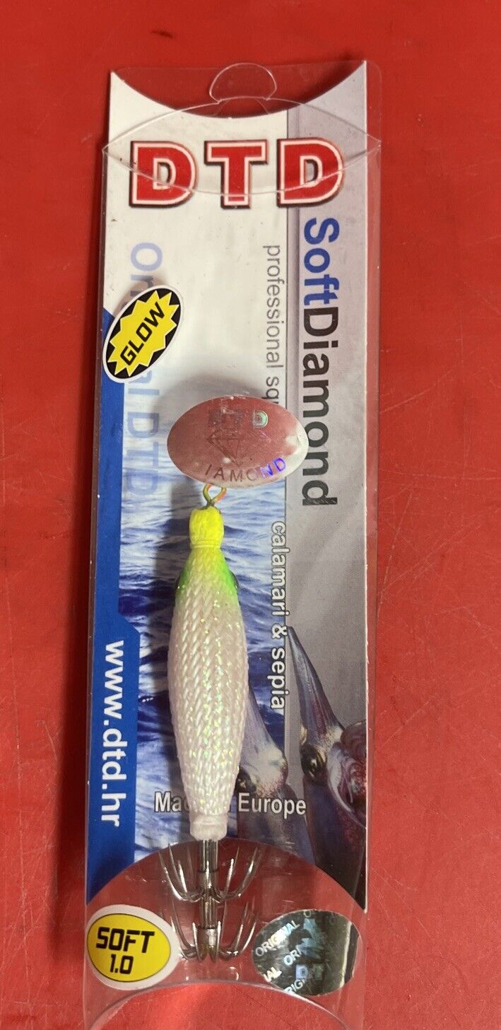DTD DIAMOND SOFT Silicon Squid Fishing Lure 1.0 Lot 5