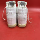 Womens NIke Court Vision Mid Top “Triple White” Shoes Size 9