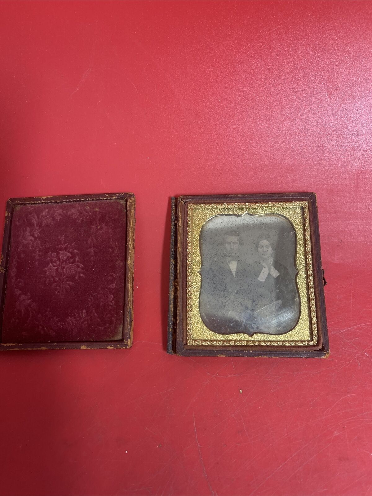 Antique photograph family