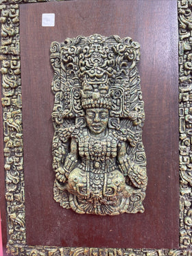 Quiriguan Princess wall hangingZarabski Mayan