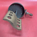 Vintage large hand crank wood handle & paddle butter churn no glass bottle