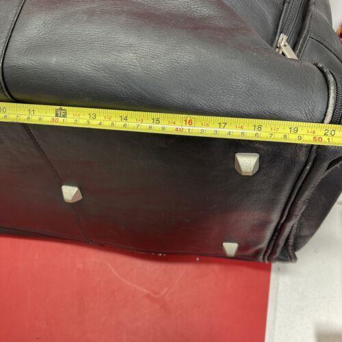 Colombian Black Leather Bag