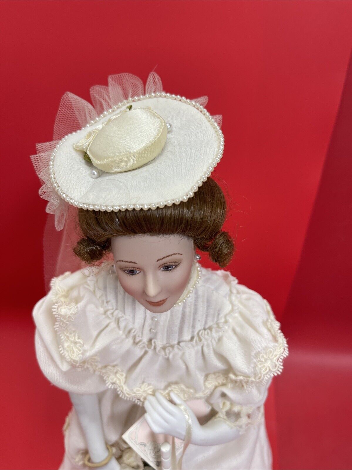 Classic Brides Of The Century Flora 1900s Doll Roman,Inc. no Box, Porcelain.