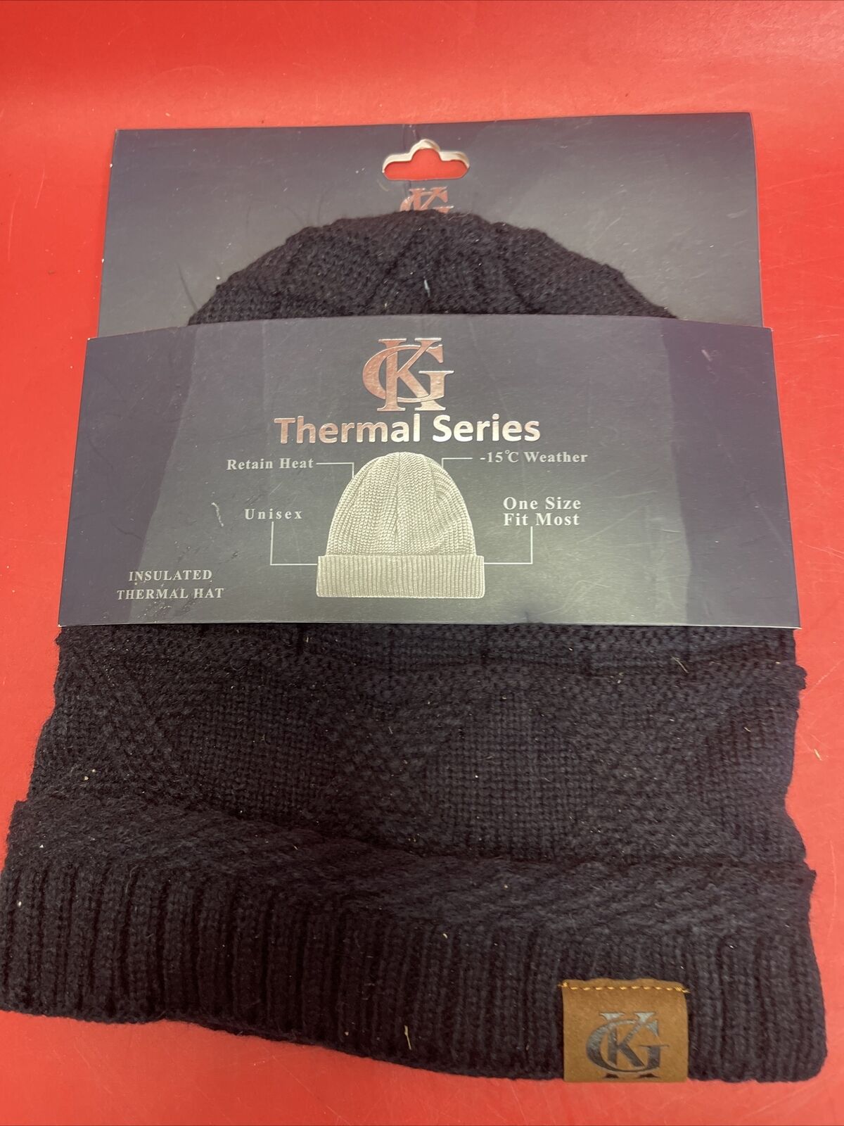 GK Thermal Series Insulated Thermal Hat Black & Blue