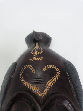 Handcarved Wooden African Tribal Mask