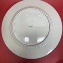 NIB PORCELAIN WARE 12" PRETZEL DISH Holly & Berry Pattern w/ Gold Trim, Japan