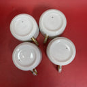 Antique MZ Austria Kaiserin Maria Theresia Carlsbad China Teacup & Saucer Set 4