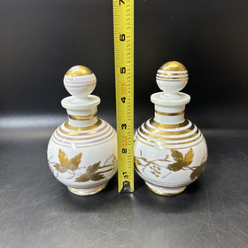 Vintage Mini Perfume Bottles/ Set Of 2