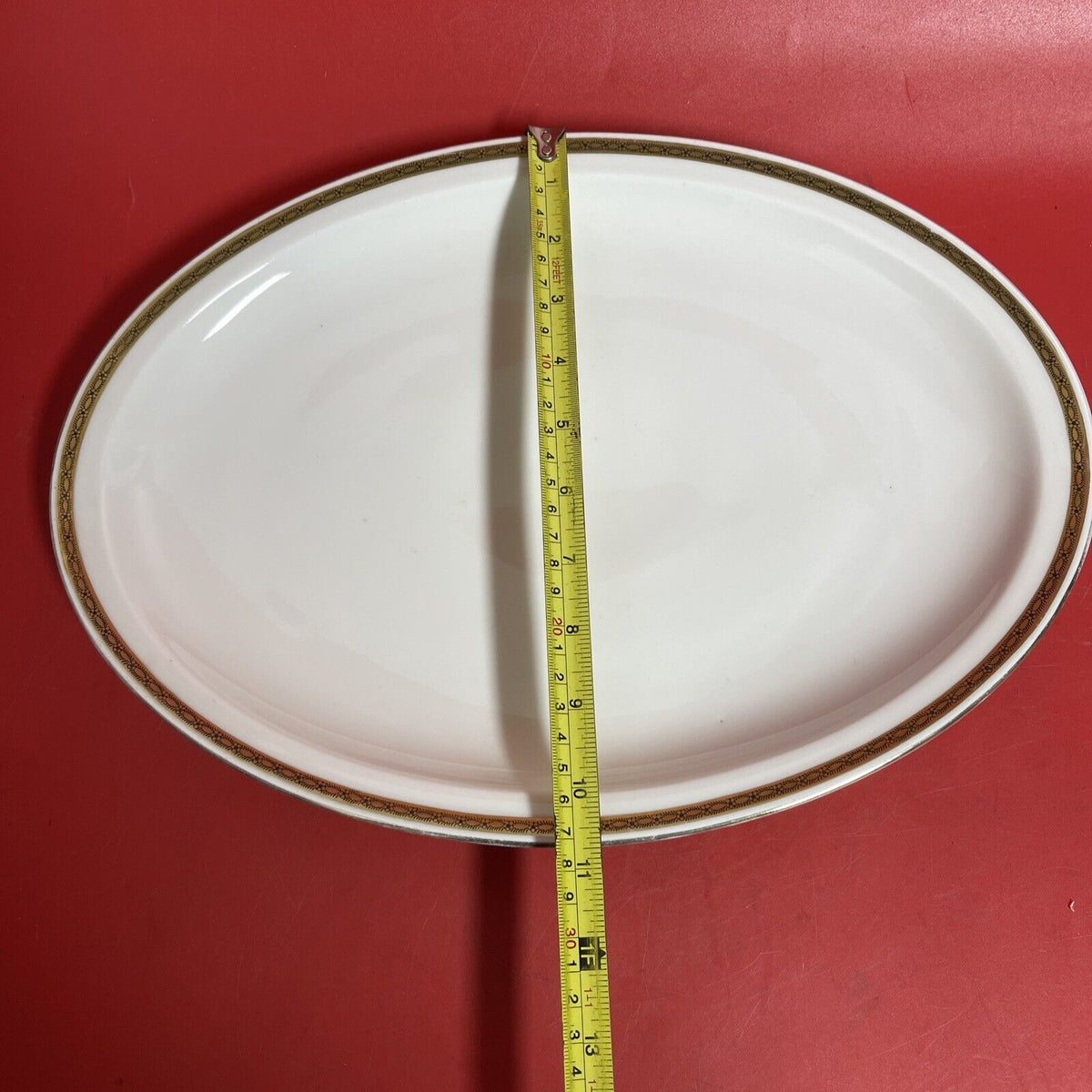 VINTAGE CARLSBAD CHINA SERVING PLATE Kaiserin Maria Theresia Lot 3
