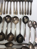 Oneida Community Tudor Plate Queen Bess Flatware 50pc