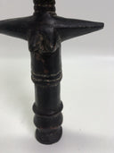 Vintage African Hand Carved Woman Statue.  Possibly Ghanaian.