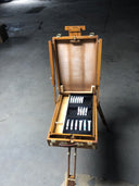 Portable Folding Easel with Wooden Storage