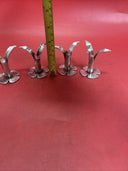 O.S.P Sweden Silver Plate MCM Lily Candle Holders