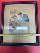 Campbell Art Co Print HER GIFT Burgess Johnson - Early 1900's   