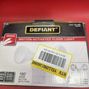 Defiant 180 Degree White Motion-Sensing Outdoor Security Light