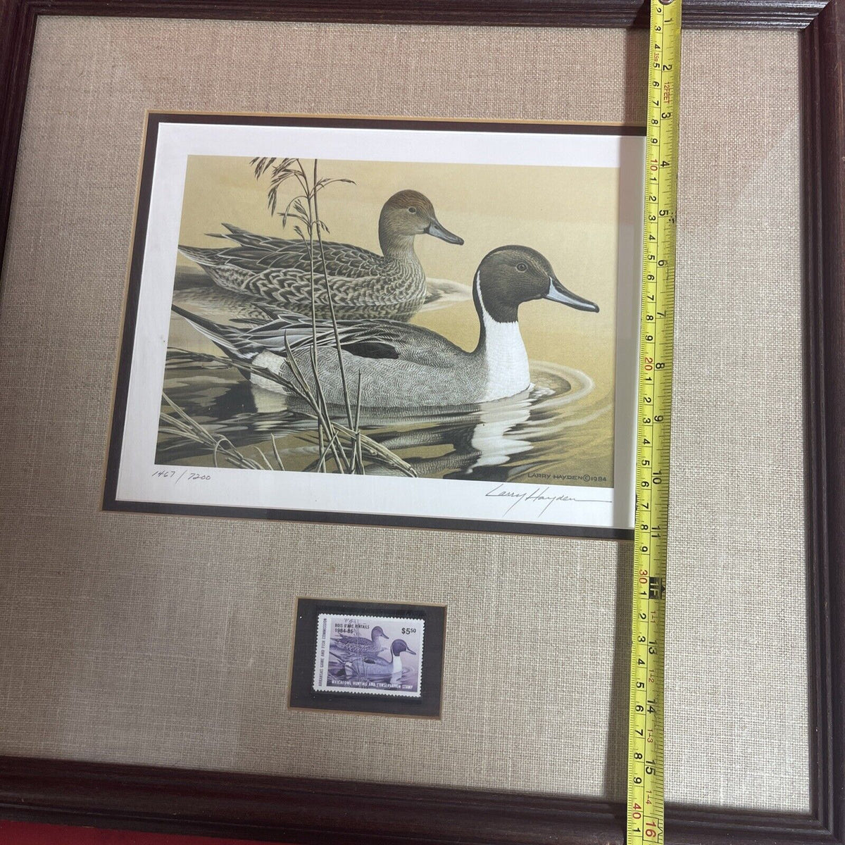 1984 Larry Hayden Arkansas Duck Print