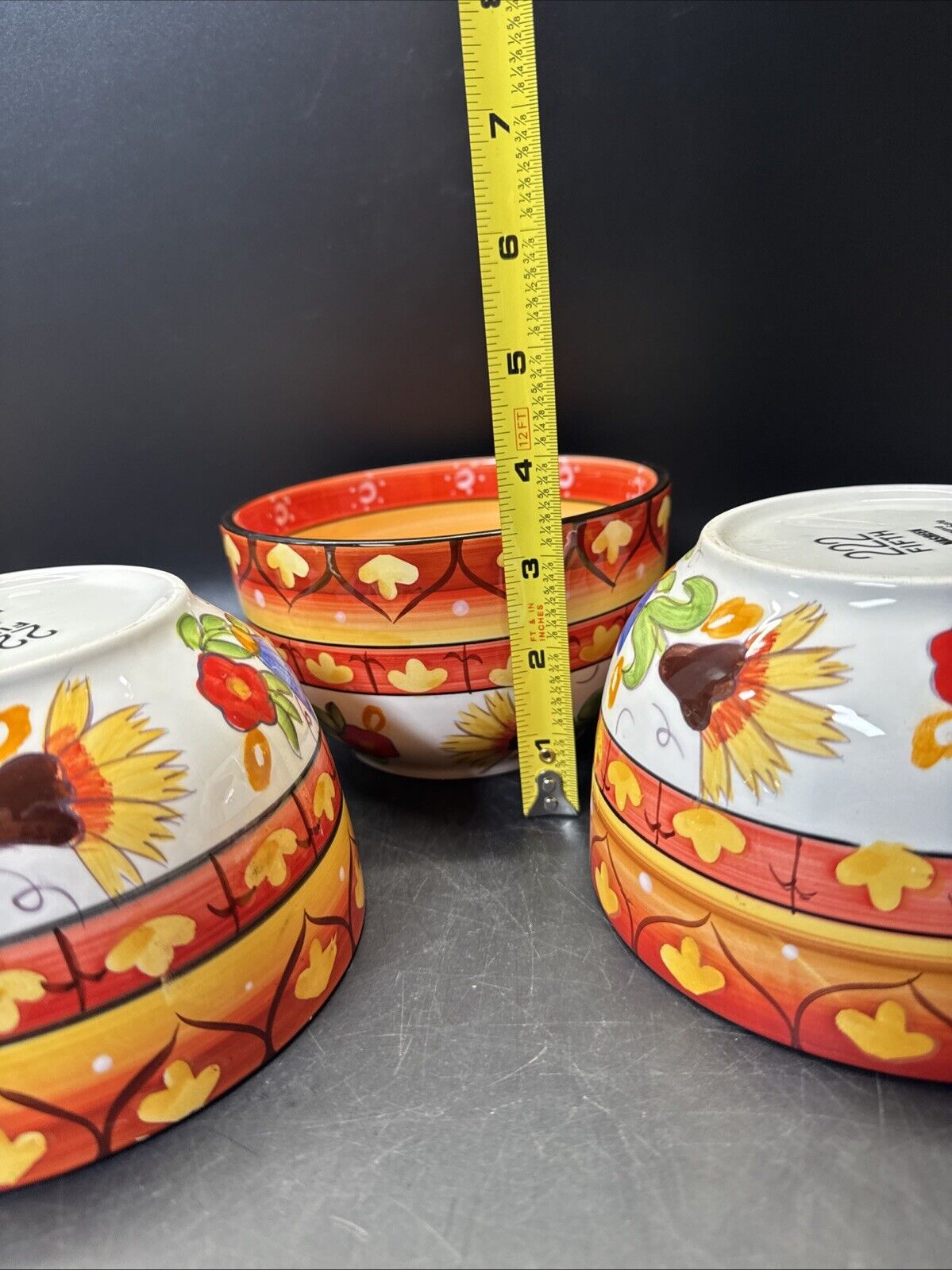 222 Fifth NASREEN Cereal Bowls/ Set Of 4