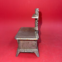 Vintage Cast Iron Miniature DOT Stove Doll house Furniture Collectible Detailed