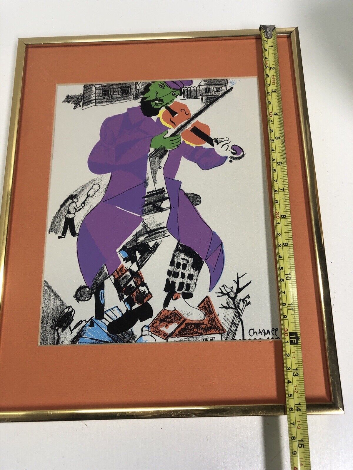 MARC CHAGALL  lithograp print