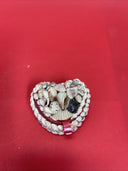 Vintage Sea Shell Encrusted Jewelry / Trinket Box Lot 5