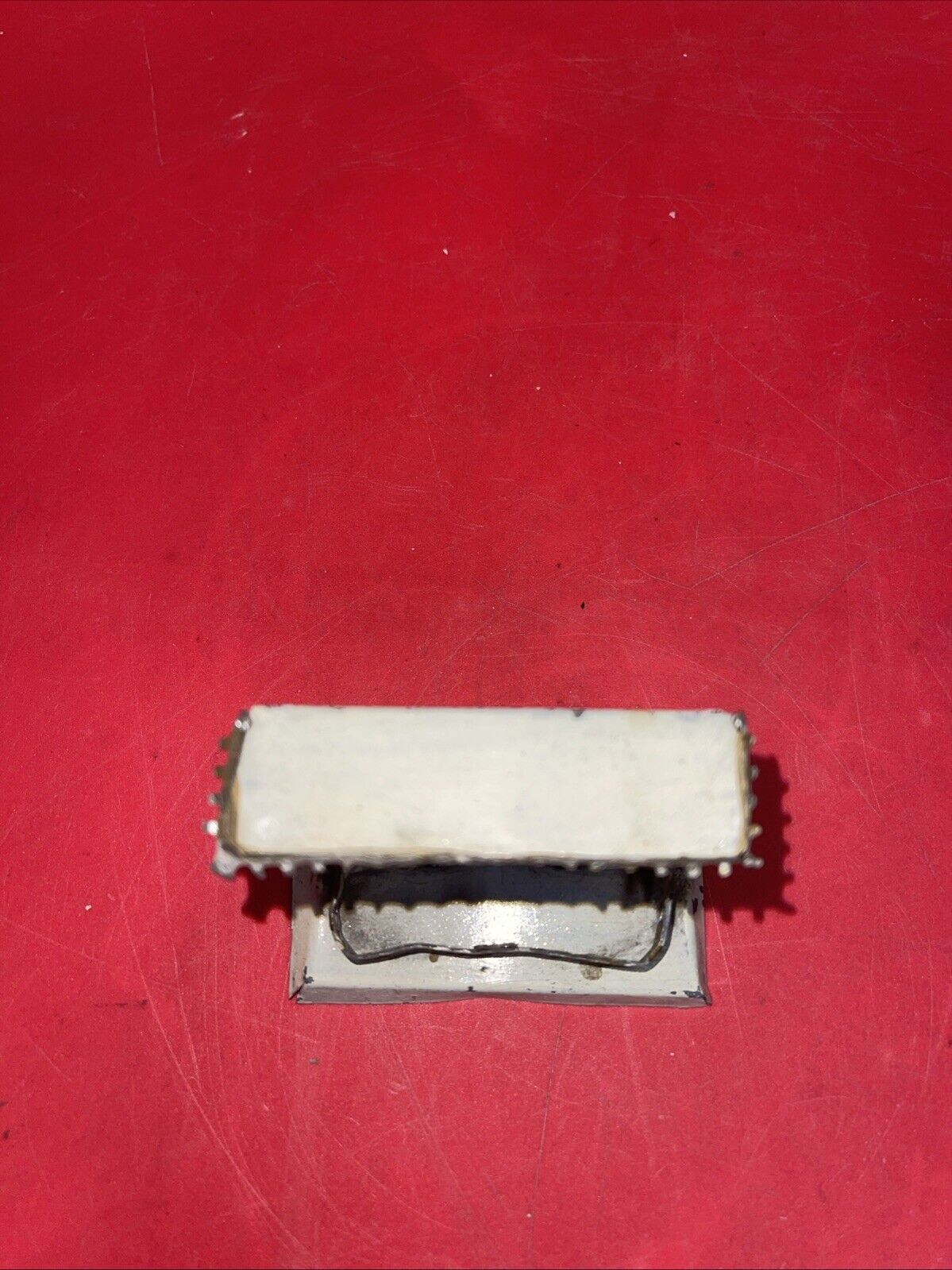 Antique, Dollhouse,  Tin & Soft Metal Fireplace, Shabby & Chic!