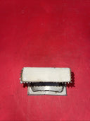 Antique, Dollhouse,  Tin & Soft Metal Fireplace, Shabby & Chic!
