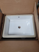 KOHLER K-2882-0 Verticyl Undermount Bathroom Sink, White