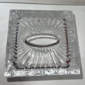 Godinger Dublin Lead Crystal Tissue Box Cover 6"X6"X6"