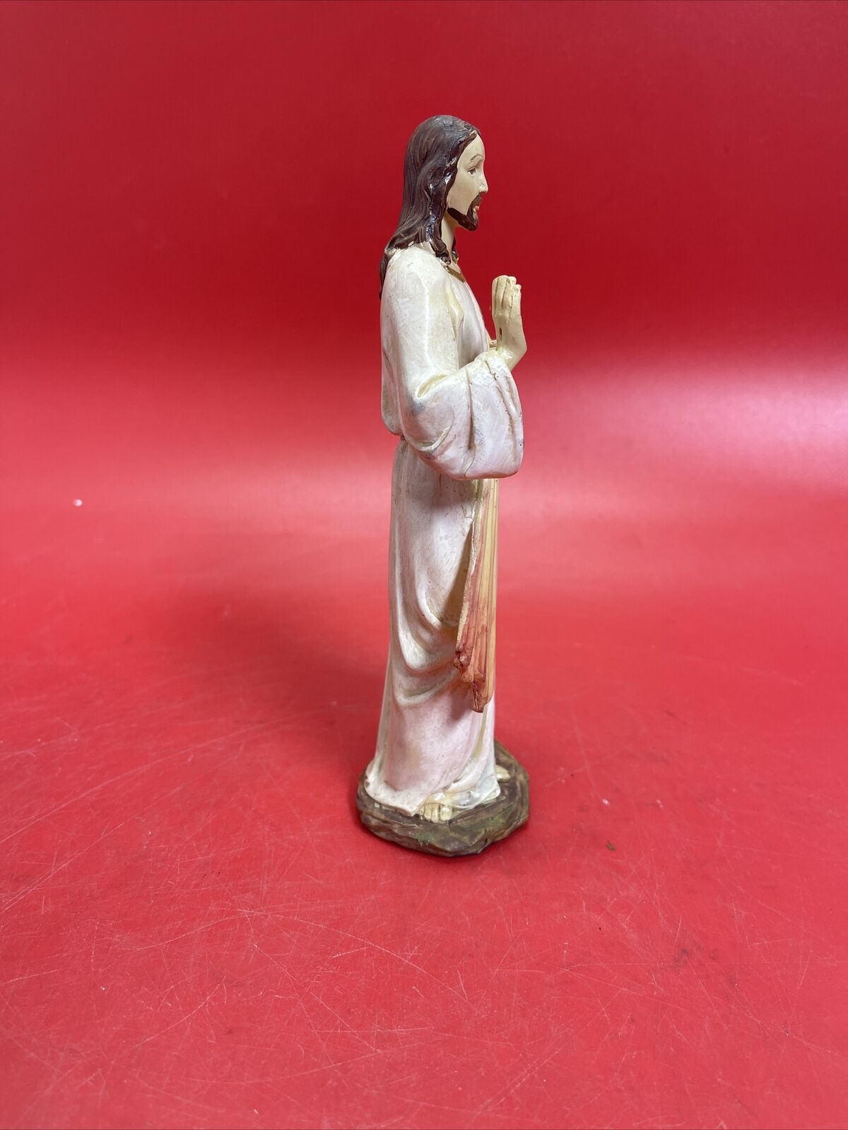 Turtle King, Resin "Christ has Risen Jesus" figurine, 8" tall