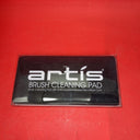 Artis Elite Collection Make-Up Black Finish Cosme Fibre 3 Brush Set Used & Pad
