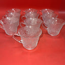 Vintage Elements23-Piece Glass Punch Bowl Set