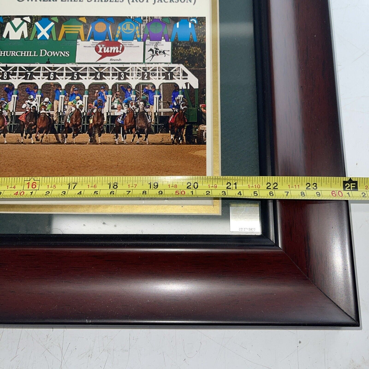 a collection of memorabilia commemorating Barbaro  2006 Kentucky Derby victory