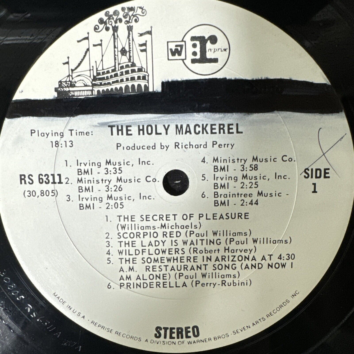 HOLY MACKEREL: the holy mackerel Vinyl LP