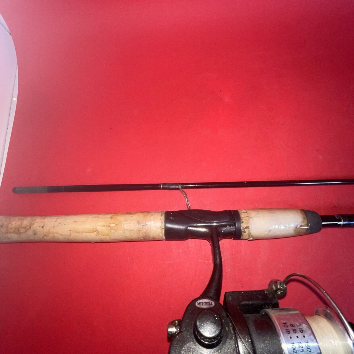 Vintage Mitchell Classic II MCP60MS2  6" Medium Spinning Fishing Rod & Reel