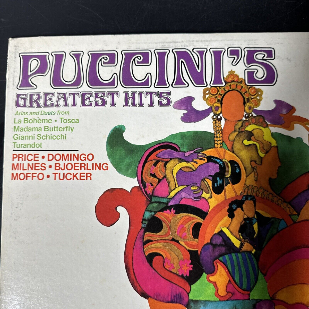 Puccini - Puccini's Greatest Hits LP Vinyl Record 1971