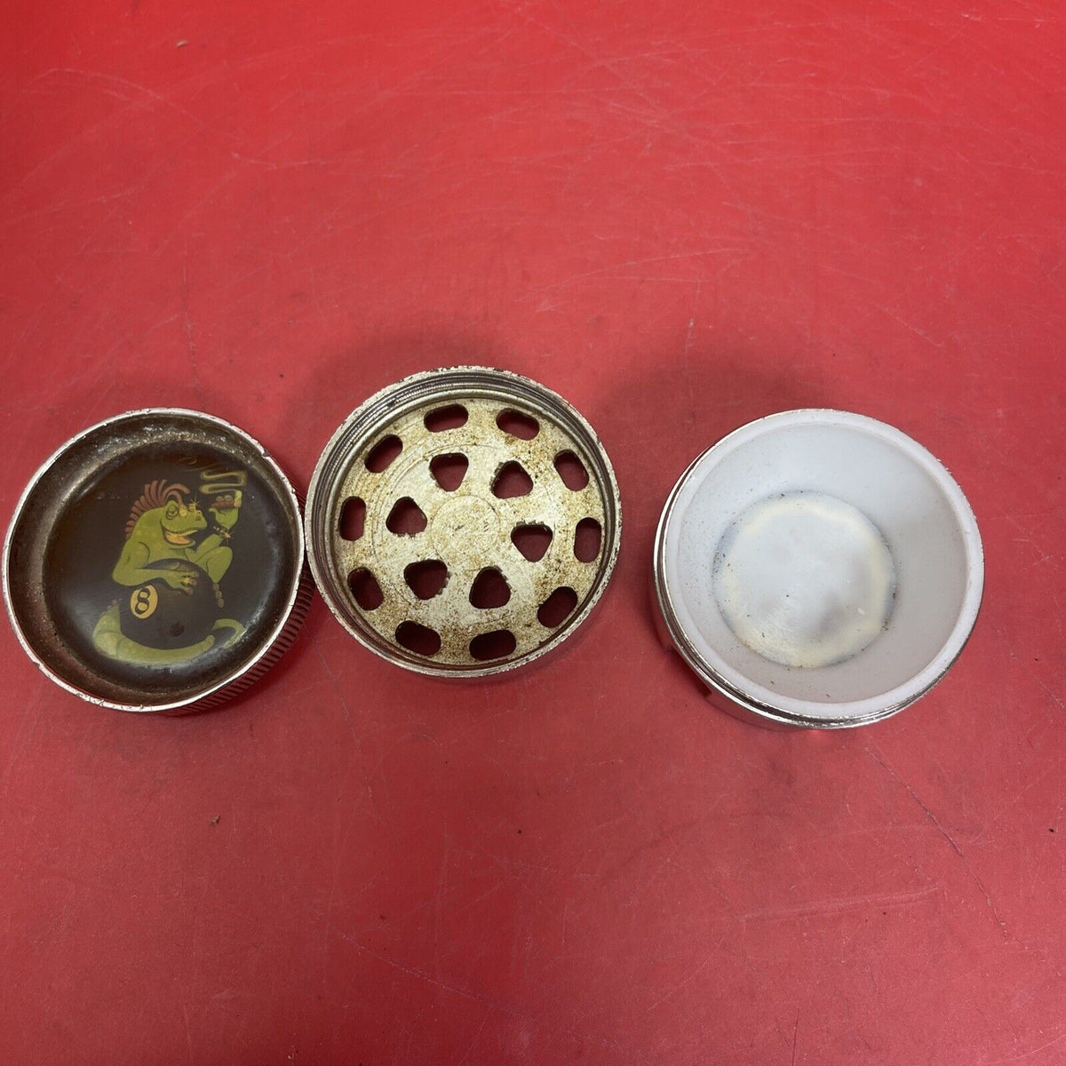 2.5 Inch Tobacco Herb Spice Grinder Herb Crusher Lot 3