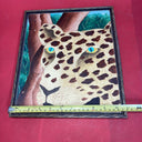 Vintage Painting Tiger Haiti Jungle