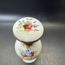 Vintage Perfume Atomizer Bottles Floral Design/ Lot Of 3