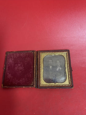 Antique photograph family