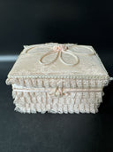 Vintage Handmade Trinket Box/ Lot Of 2