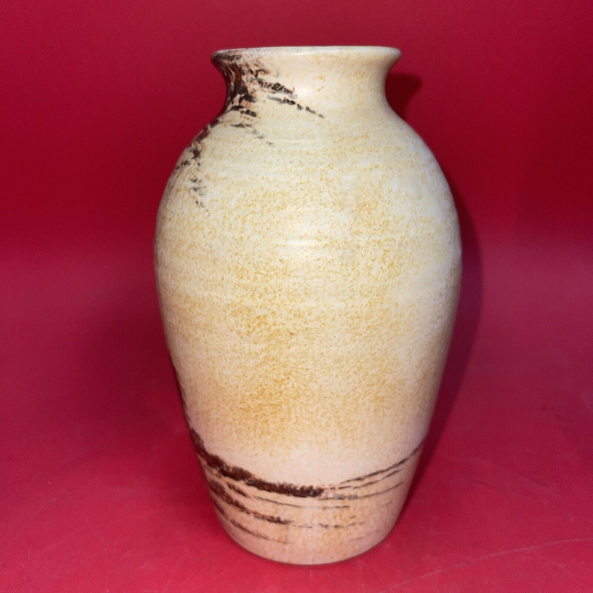 E Radford Forest Tree Vase 7”