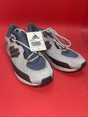 Adidas Womens Tiaga W Gray Blue Running Shoes Size 9.5